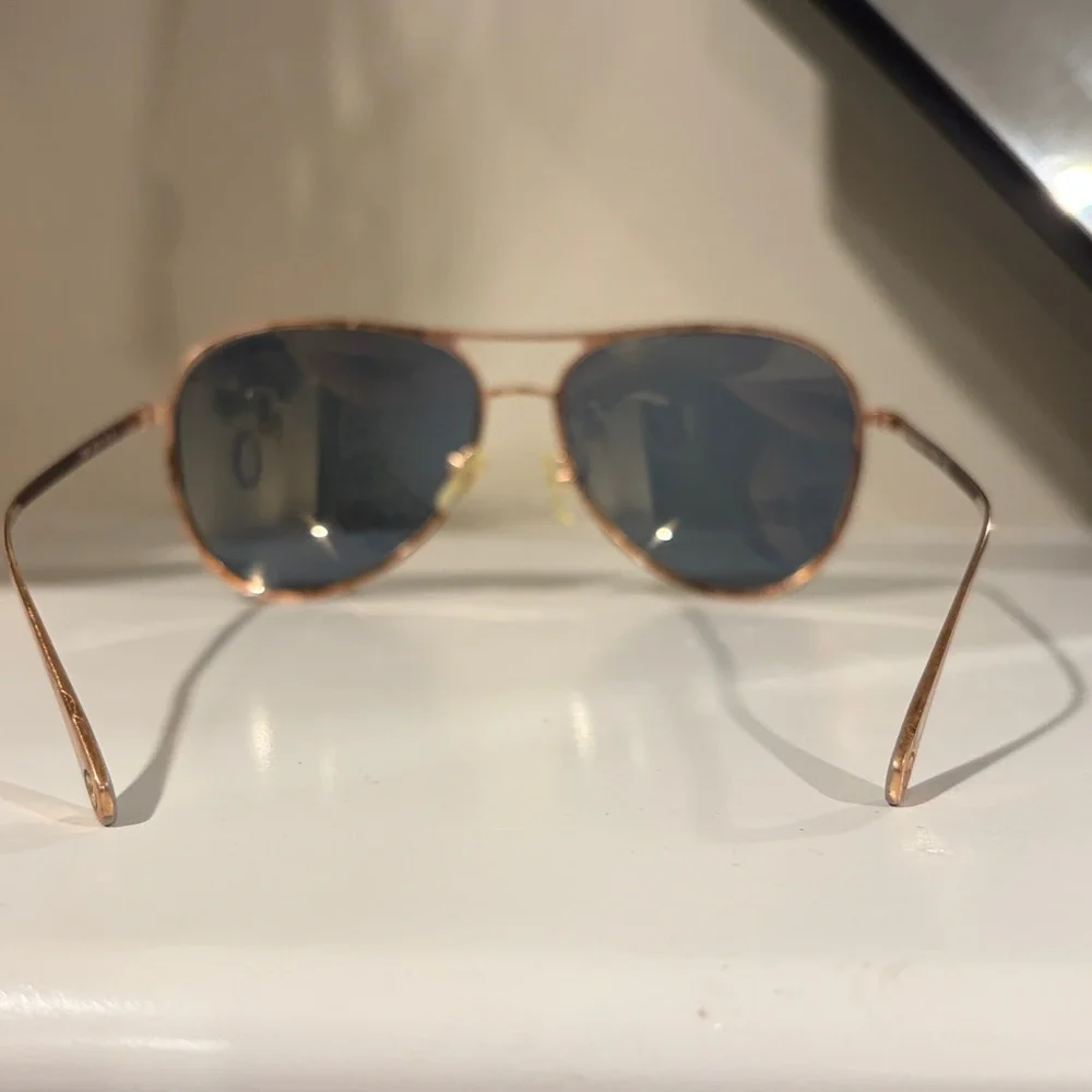 Michael Kors Rose Gold Kona Aviator Sunglasses (MK1089) designer lux luxury - Picture 2 of 7